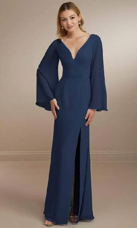 women's minimalist dressesChristina Wu Celebration 22164 - Chiffon Evening Gown