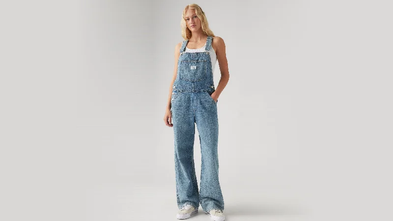 women's floral pleated skirtsLevi's® Women's Baggy Overalls