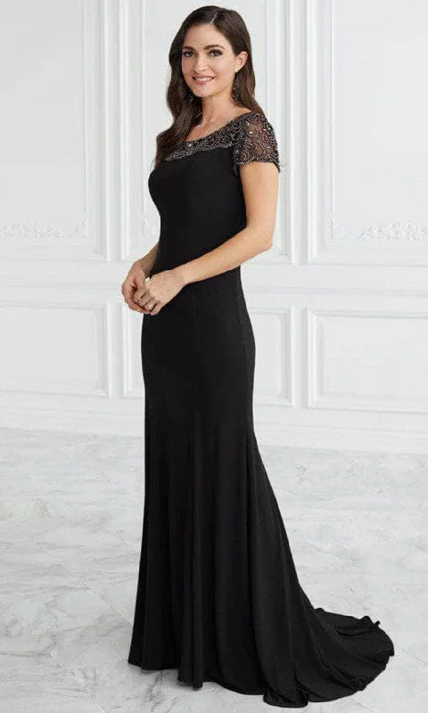 women's travel dressesChristina Wu Elegance 17095 - Illusion Bateau Evening Gown