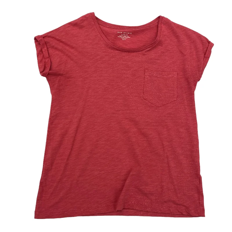 women's T-shirts with slogansORANGE MAX STUDIO TOP SS BASIC, Size XS