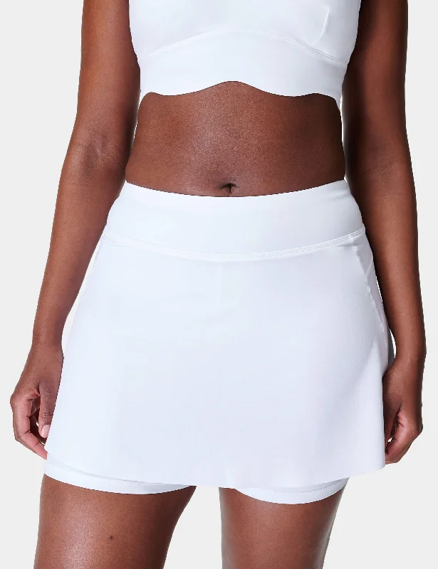 women's wrap skirtsSwift Running Skort - White