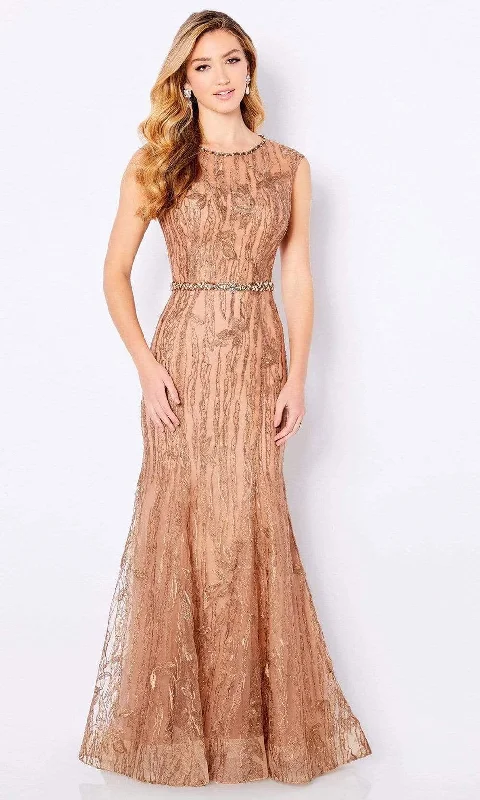 women's vacation dressesCameron Blake - 221685 Foliage Ornate Evening Dress