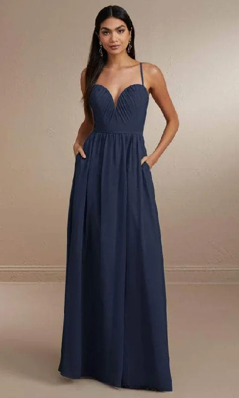 women's lightweight dressesChristina Wu Celebration 22166 - Shirred Evening Gown