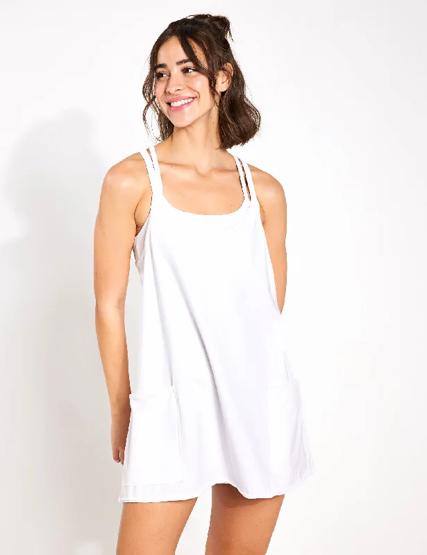 women's maxi skirtsHot Shot Mini Dress - White