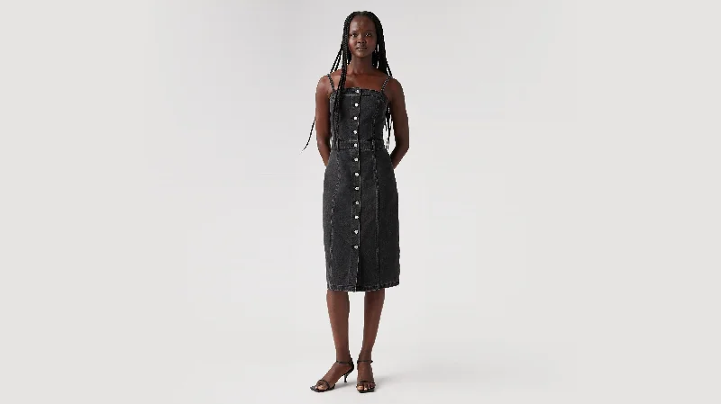 women's circle skirtsLevi's® Women's Denim Bustier Dress