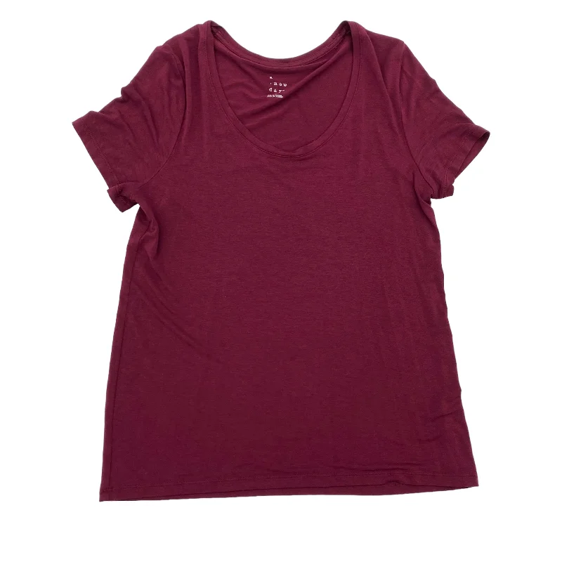 women's T-shirts with unique designsRED A NEW DAY TOP SS BASIC, Size XS