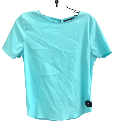 casual women's T-shirtsAqua Top Short Sleeve Cmc, Size Xs