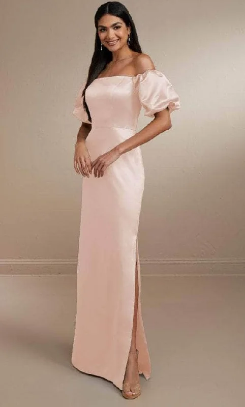 women's luxury dressesChristina Wu Celebration 22163 - Off Shoulder Satin Evening Gown