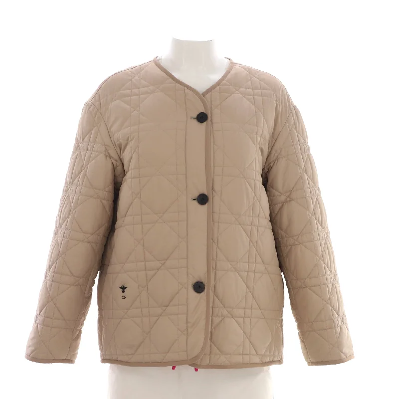 women's coats for rainy weatherWomen's Reversible Button Up Jacket Cannage Quilt Polyester and Sherpa Fleece