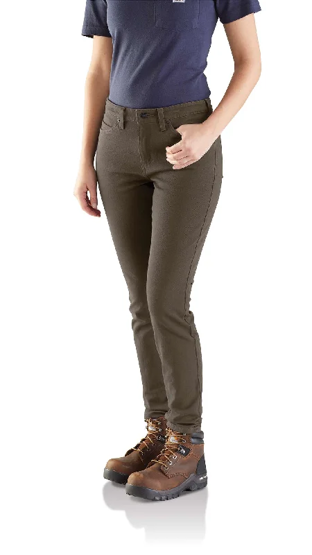 women's denim jeans with contrasting stitchingRugged Flex Slim Fit Work Pant