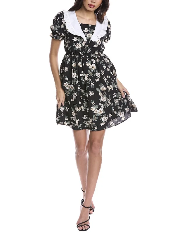 women's boho dressesAvantlook Floral Mini Dress