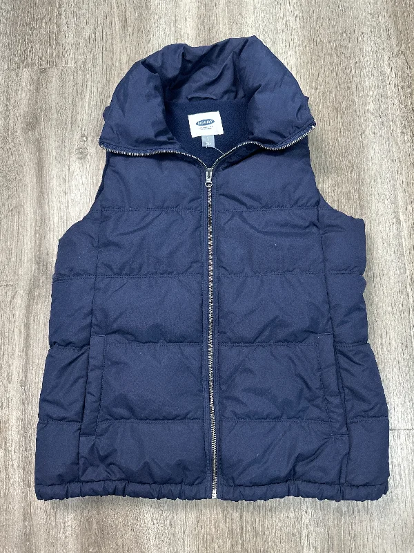 classic women's coatsVest Puffer & Quilted By Old Navy In Blue, Size: S