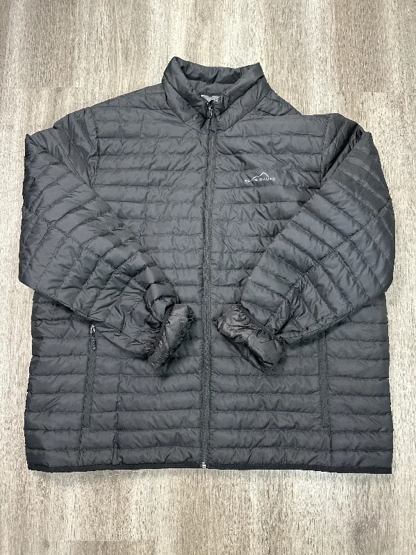 women's coats with beadwork accentsJacket Puffer & Quilted By Eddie Bauer In Black, Size: Xxl