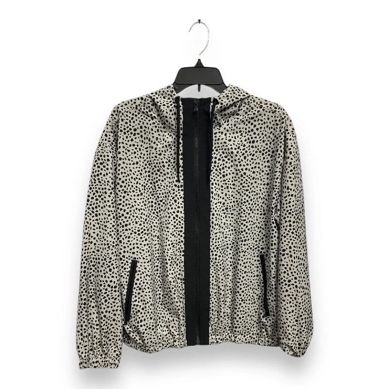 trendy women's coatsJacket Windbreaker By Lou And Grey In Animal Print, Size: M