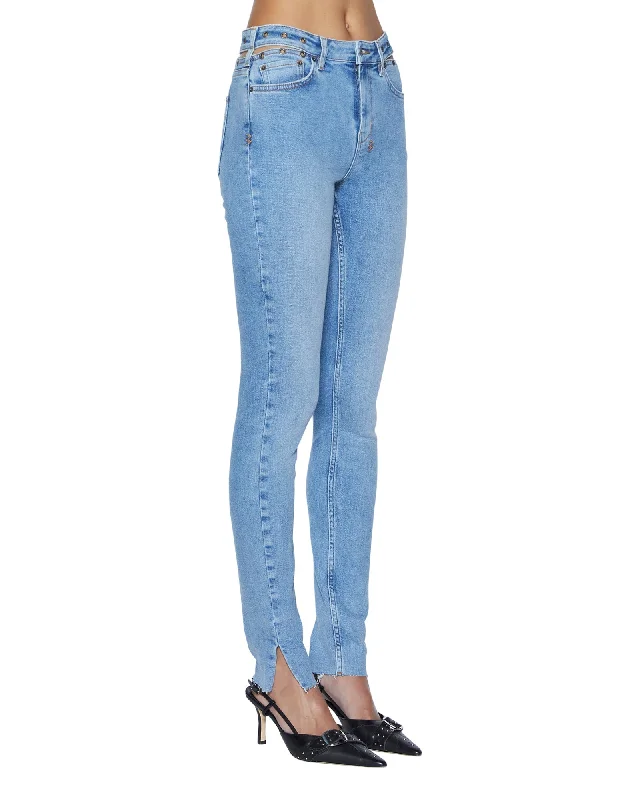 women's denim jeans for summerHI N WASTED XTRA CHROMA