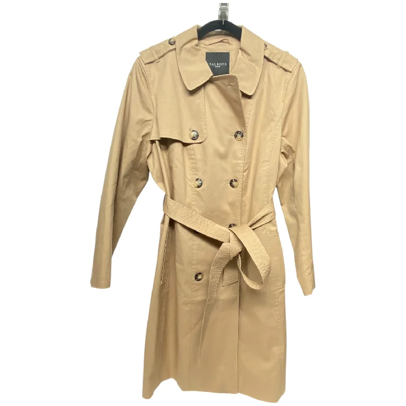 women's coats for winter sports enthusiastsCoat Trench Coat By Talbots In Tan, Size: Xlp