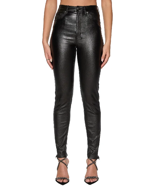 women's stretch denim jeansSPRAY ON XTRA JET BLACK WAX