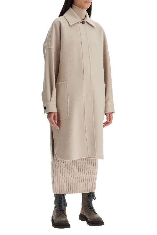 classic women's coatsMax Mara Atelier 'cashmere Oversized Chemise Coat