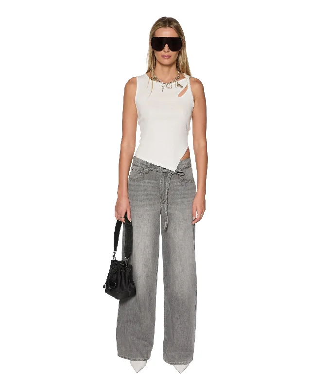 women's denim jeans for a chic appearanceBAGGY JEAN ASH