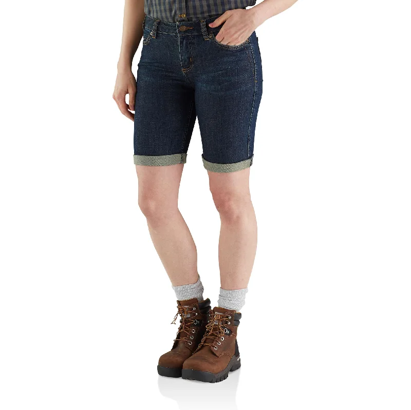 women's denim jeans with elastaneSlim Fit Layton Bermuda Short