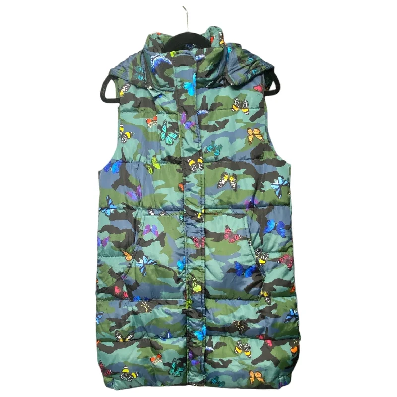 women's coats for those who refuse to compromise on styleVest Puffer & Quilted By Guess In Camouflage Print, Size: M