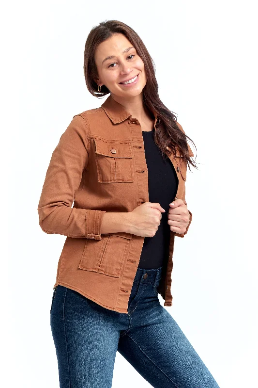 women's denim jeans for a cozy weekendUtility Jacket In Maple