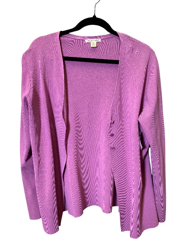 women's coats for glamorous eveningsJacket Other By Casual Corner In Purple, Size: Xl