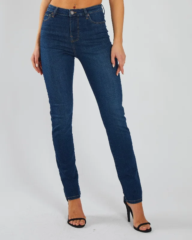 women's mom jeans denimCami Slim Leg Jean Indigo Blue