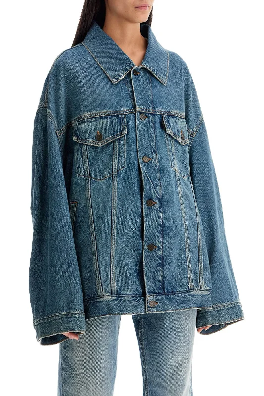 women's coats for city wearHaikure "janet's Oversized Denim Jacket