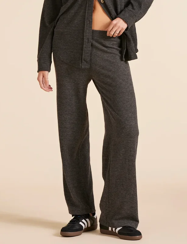 women's linen pantsBella Wide Leg Pant, Black