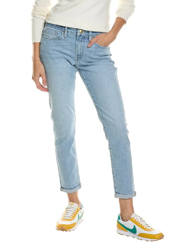 women's checkered pantsFRAME Denim Le Garcon Jean