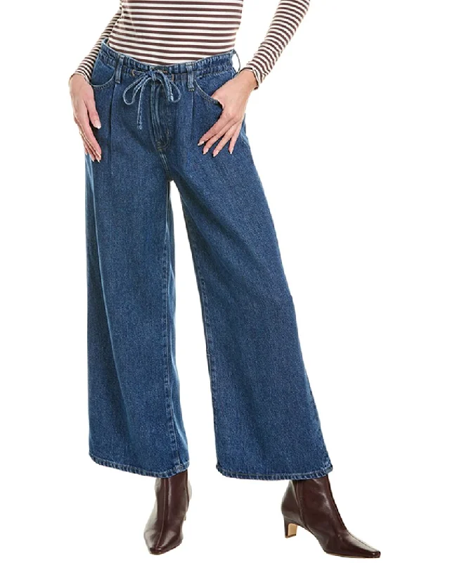 women's spring pantsFRAME Denim Pixie Ghost Wide Leg Jean