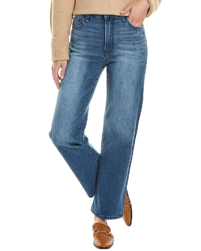 women's stretch pantsHUDSON Jeans Noa Jupiter High-Rise Straight Ankle Jean