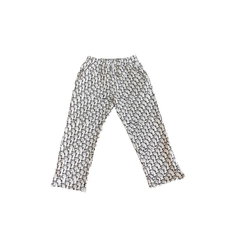 women's slim-fit pantsWomen's Dalmatian Sweatpants In Black/white