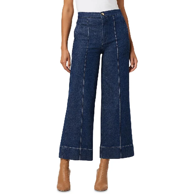 women's spandex pantsWomens High Rise Bell Bottom Wide Leg Jeans