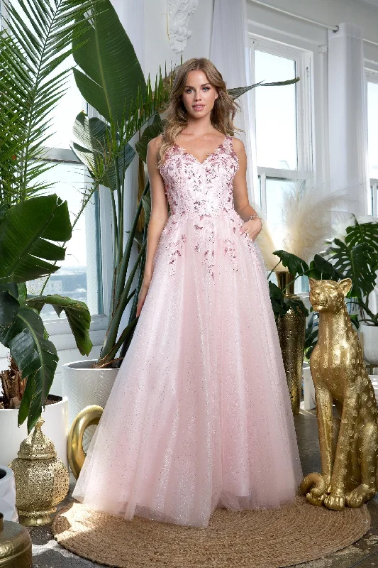 women's midi dressesEva Fashion 5244 Long Sleeveless Formal Prom Dress Sale