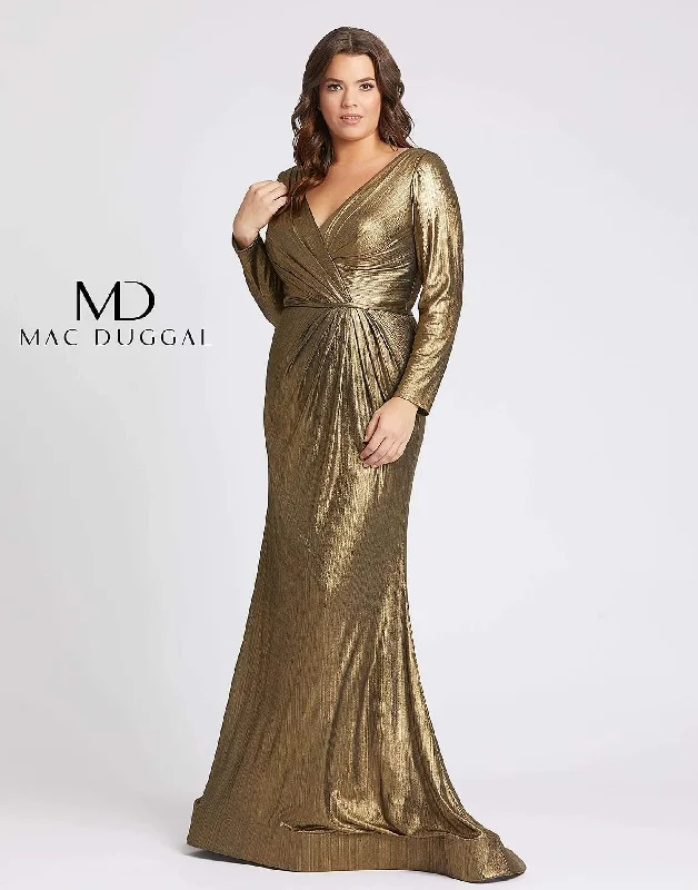 women's vintage dressesMac Duggal 49073 Fabulouss Plus Size Long Prom Dress Sale