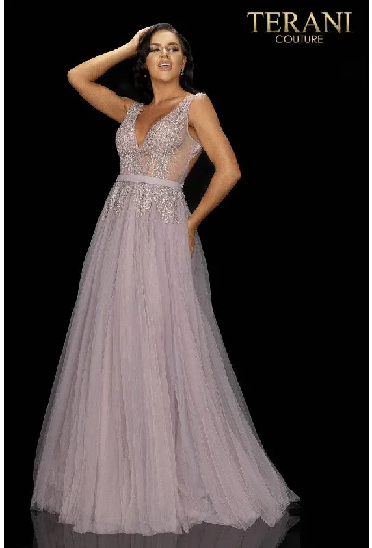 women's casual dressesTerani Couture 2011P1109 Long Formal Prom Gown