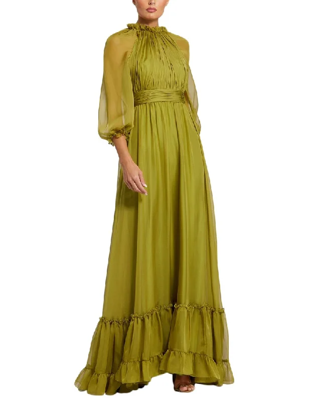 women's velvet dressesMac Duggal Gown