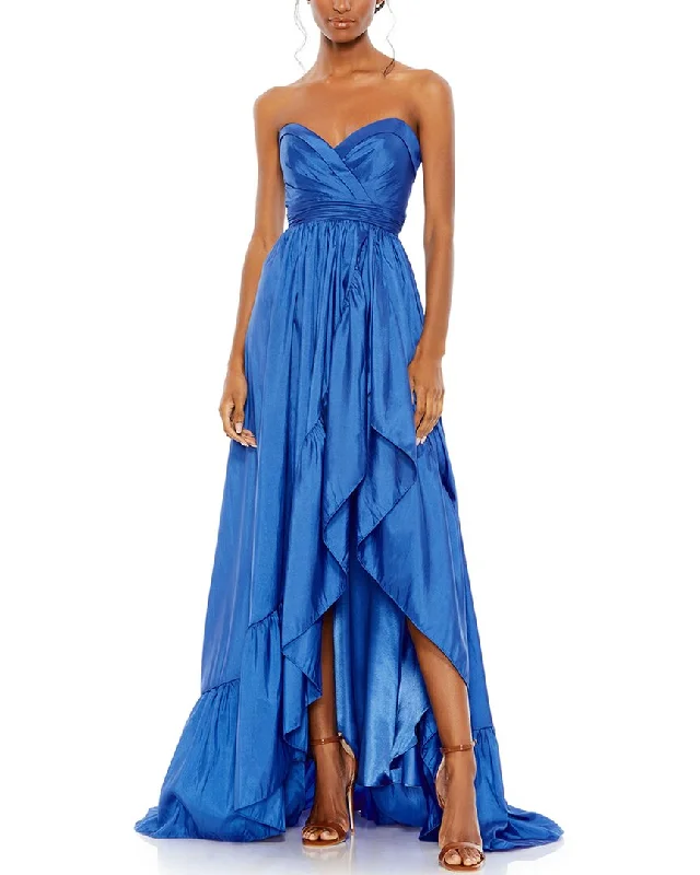 women's spaghetti strap dressesMac Duggal Gown