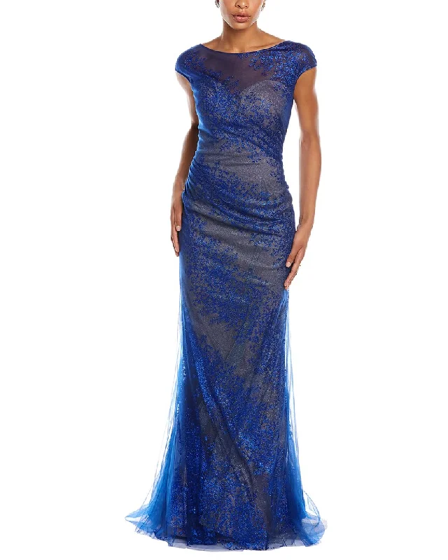 women's smart casual dressesRene Ruiz Illusion Gown