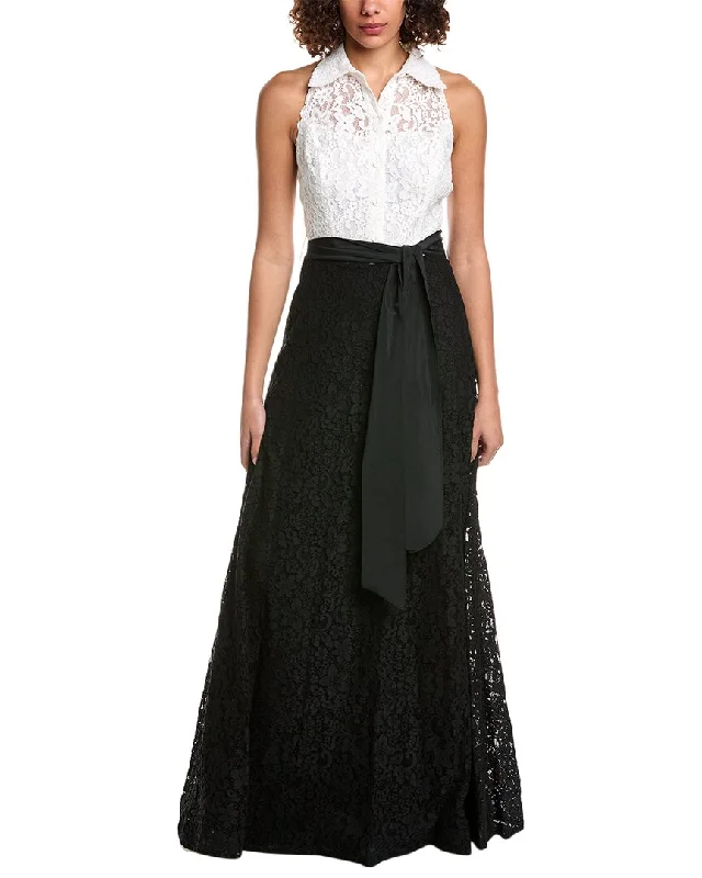 women's body-skimming dressesTeri Jon by Rickie Freeman Lace Gown